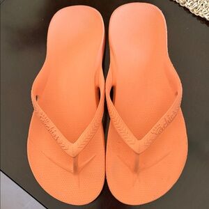 Archies Orange Flip Flops